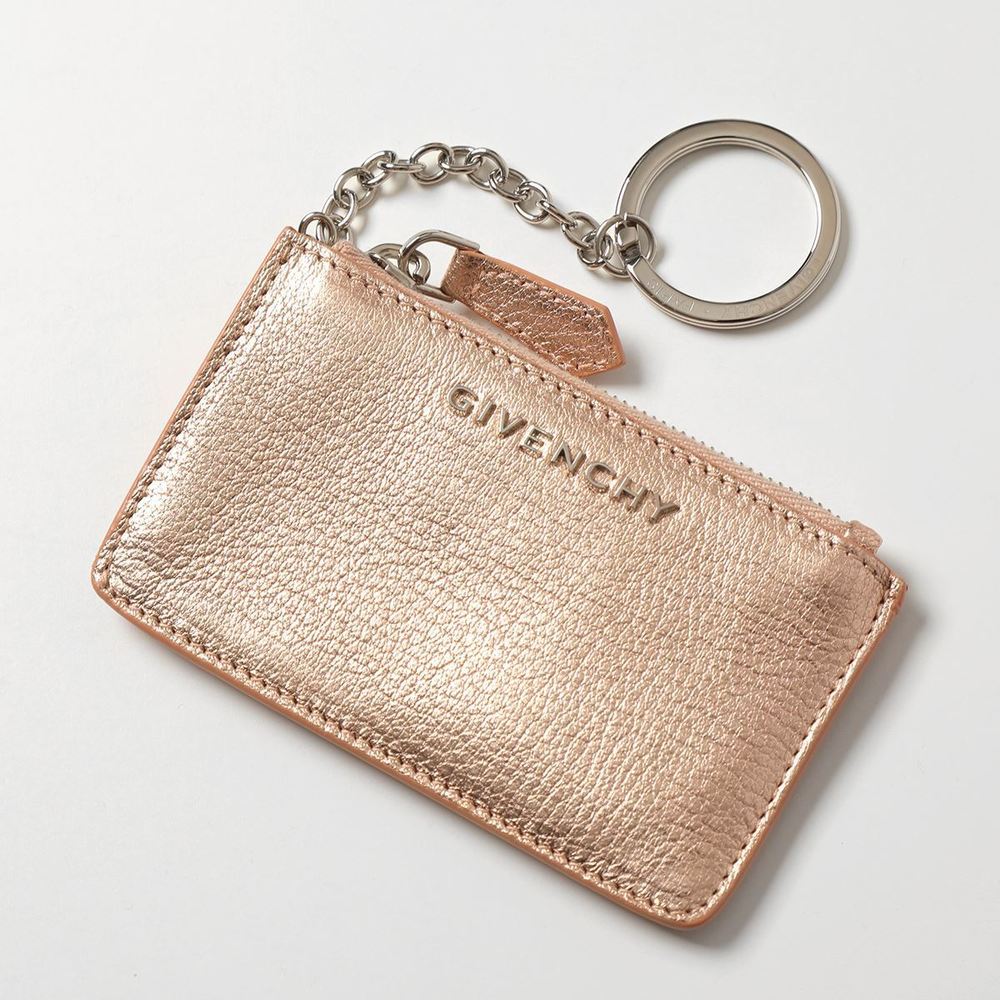 Givenchy Jacket Coin Purse With Key Ring Pink